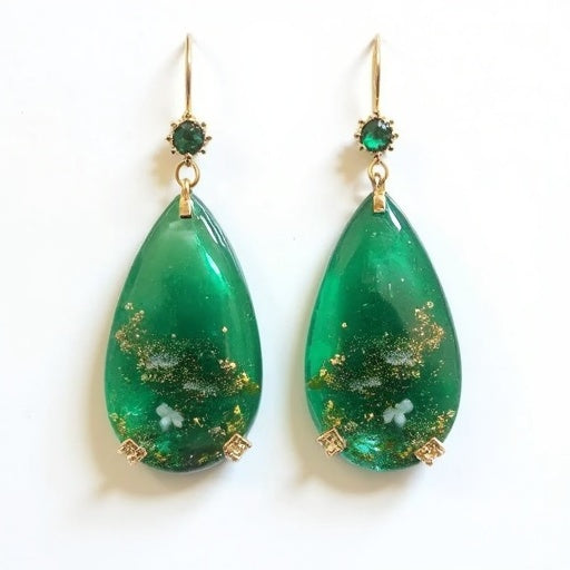 Emerald Dream - Earrings