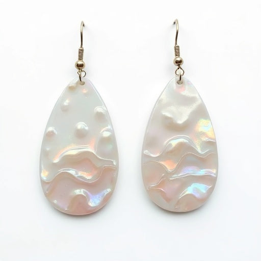 Mother of Pearl Waves - Earrings