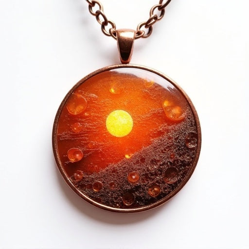 Copper Sunset - Necklace