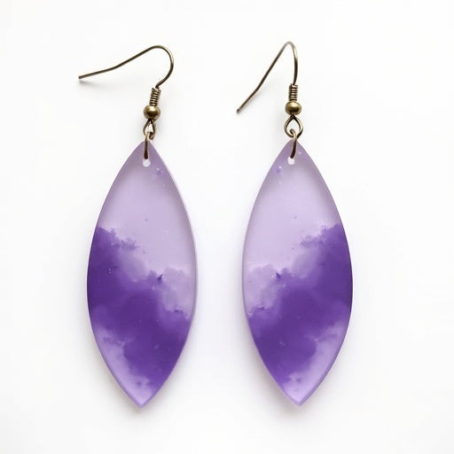 Purple Mist - Earrings