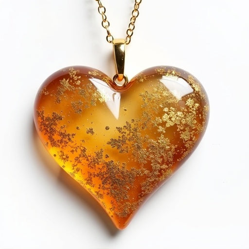 Golden Heart - Pendant
